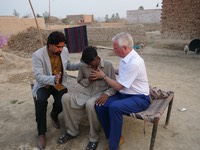 healing man with tb